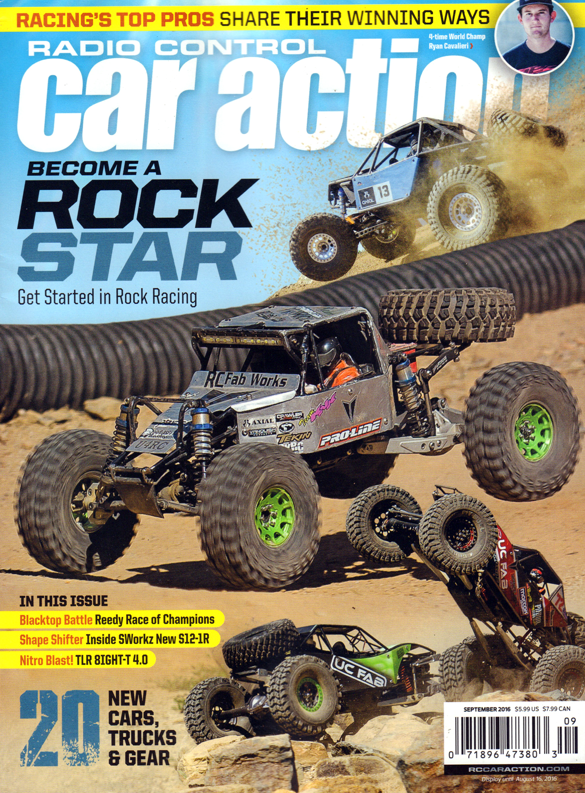 Radio-Control-Car-Action September 01, 2016 Issue Cover