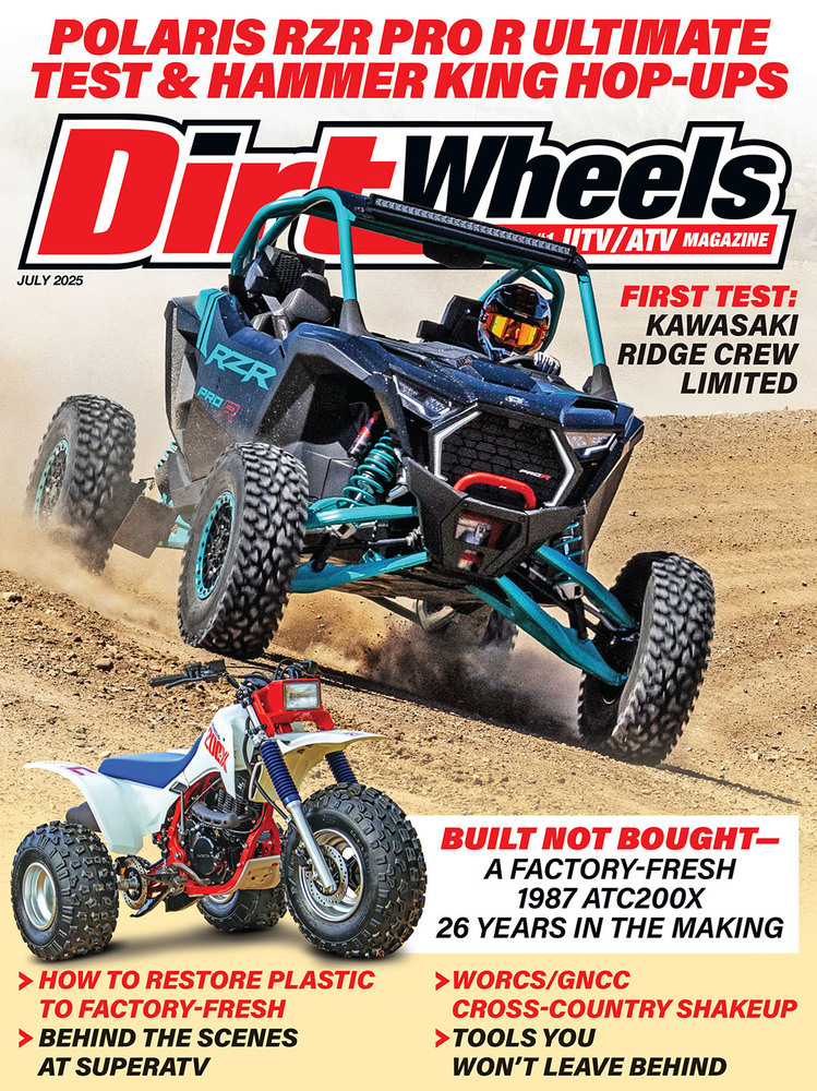 Dirt Wheels July 01, 2025 Issue Cover