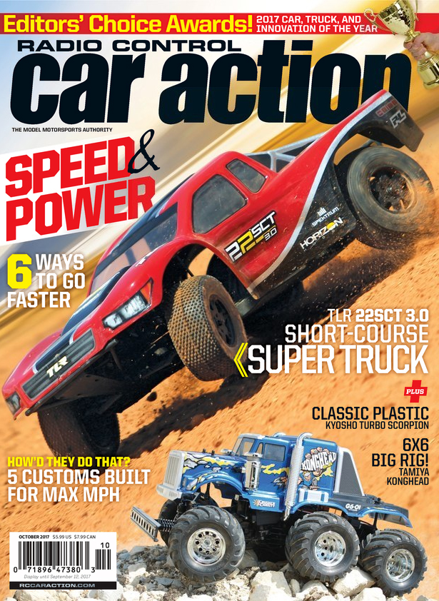 Radio-Control-Car-Action October 01, 2017 Issue Cover