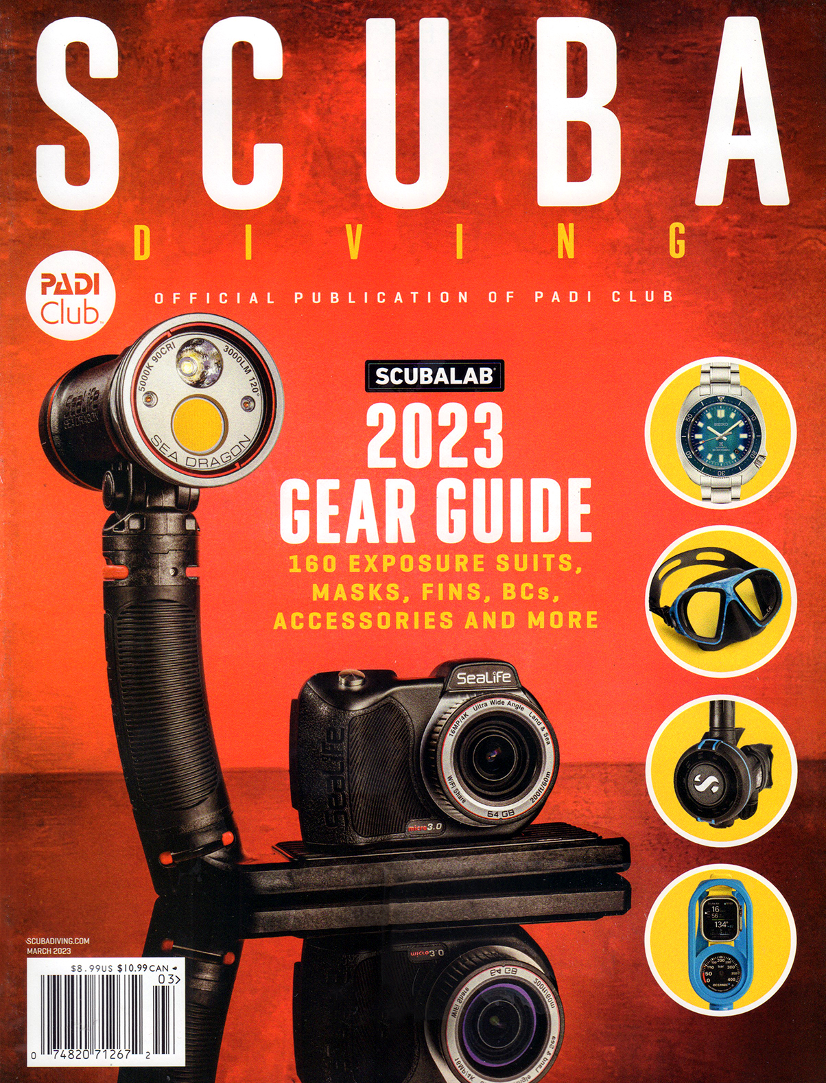 Scuba-Diving March 01, 2023 Issue Cover