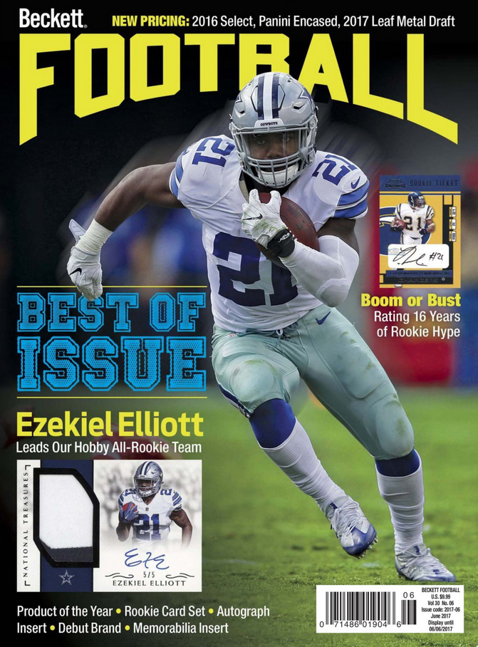 Beckett-Football June 01, 2017 Issue Cover