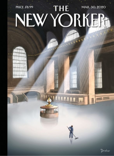 The New Yorker March 30, 2020 Issue Cover