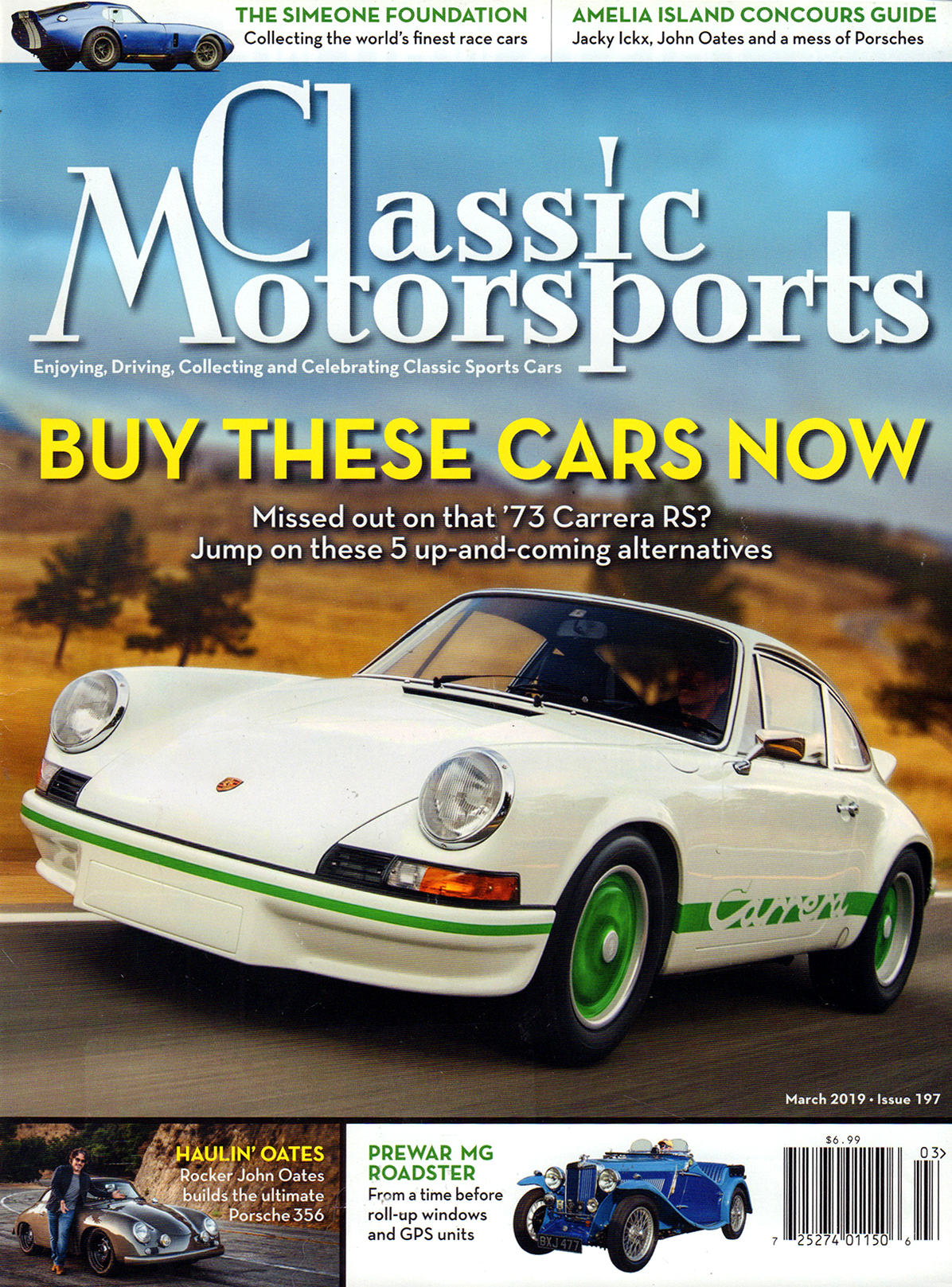 Classic-Motorsports March 01, 2019 Issue Cover
