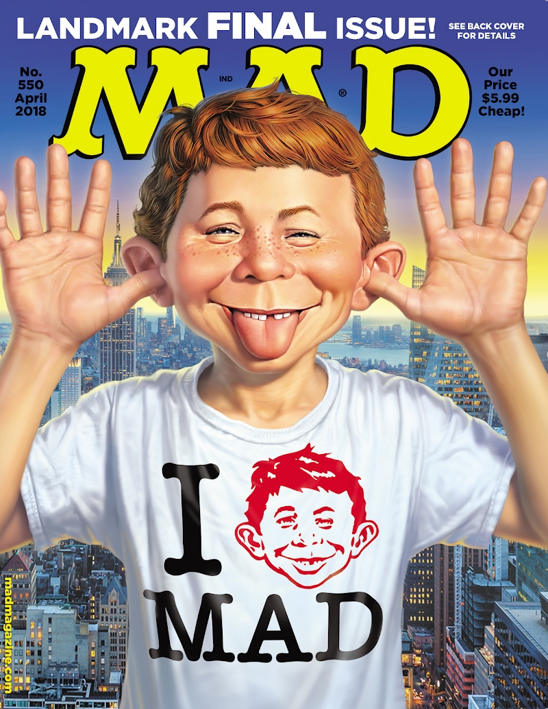 Mad-Magazine April 01, 2018 Issue Cover
