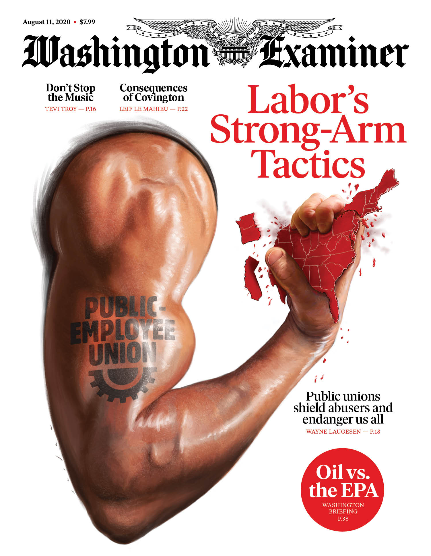 Washington-Examiner August 11, 2020 Issue Cover