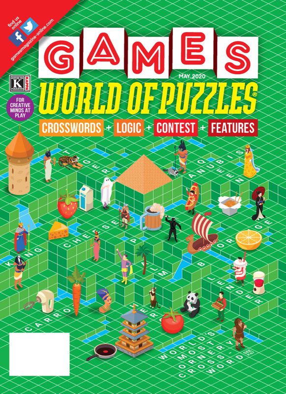 Games-World-of-Puzzles May 01, 2020 Issue Cover