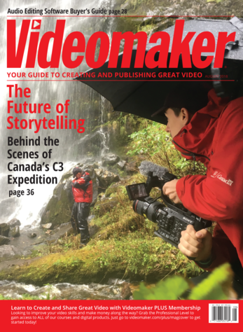 Videomaker August 01, 2018 Issue Cover