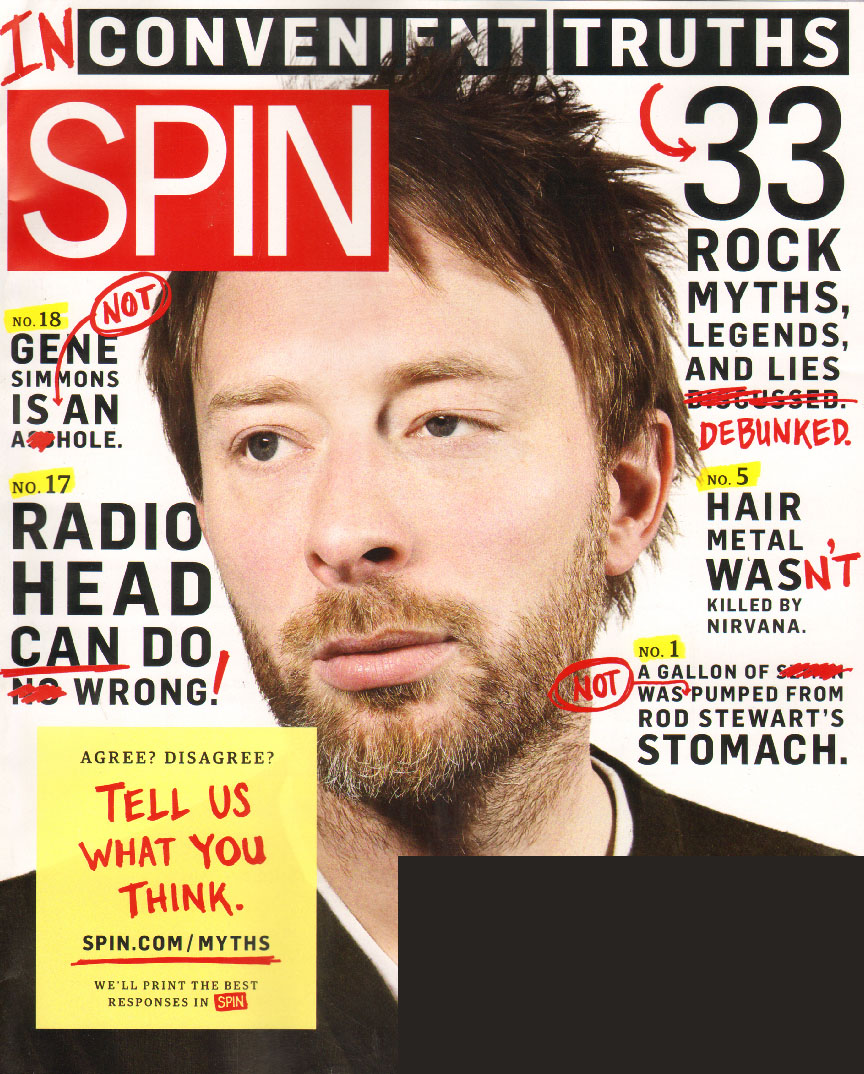 Spin December 01, 2009 Issue Cover