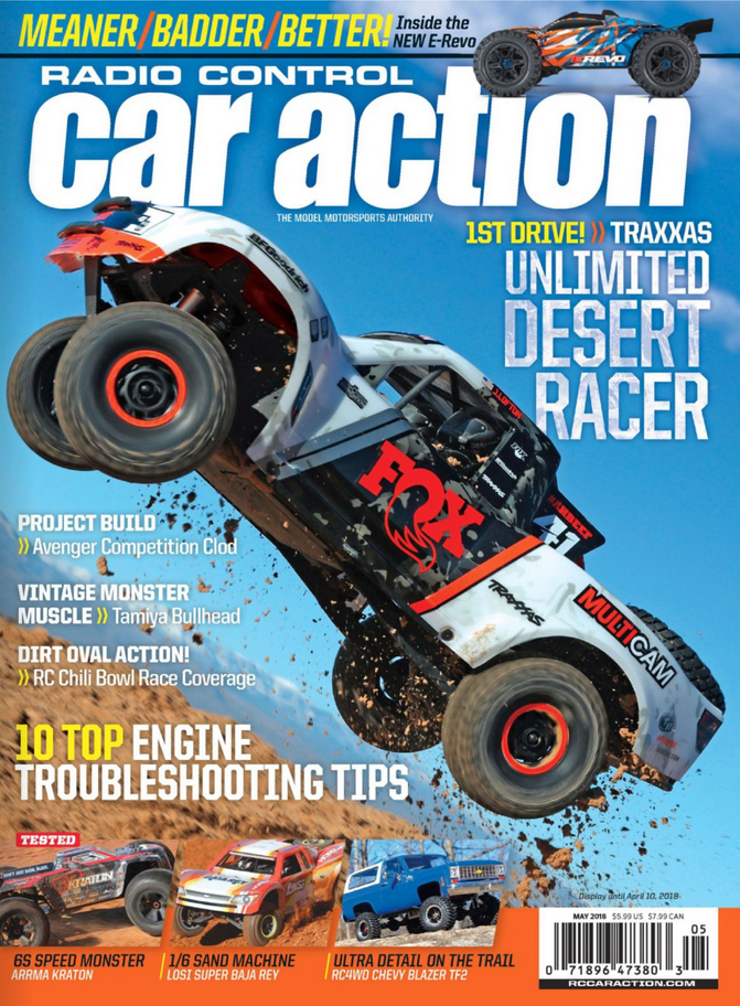 Radio-Control-Car-Action May 01, 2018 Issue Cover