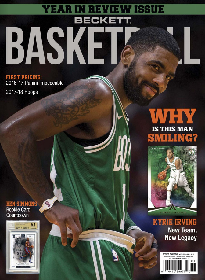 Beckett-Basketball January 01, 2018 Issue Cover