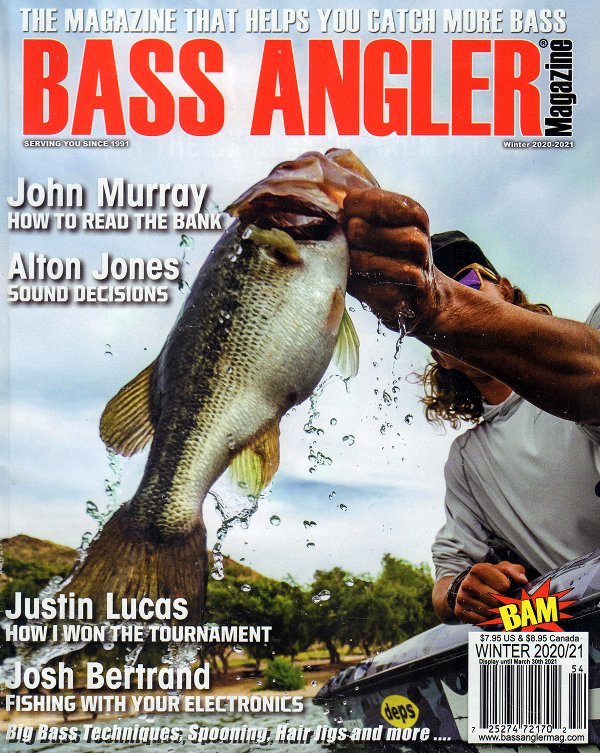 Bass-Angler December 01, 2020 Issue Cover