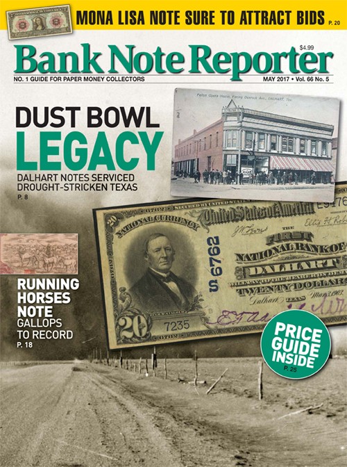 Bank-Note-Reporter May 01, 2017 Issue Cover