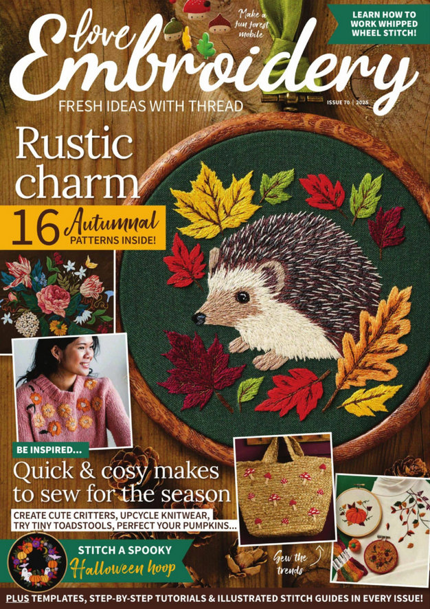 Love Embroidery October 01, 2025 Issue Cover