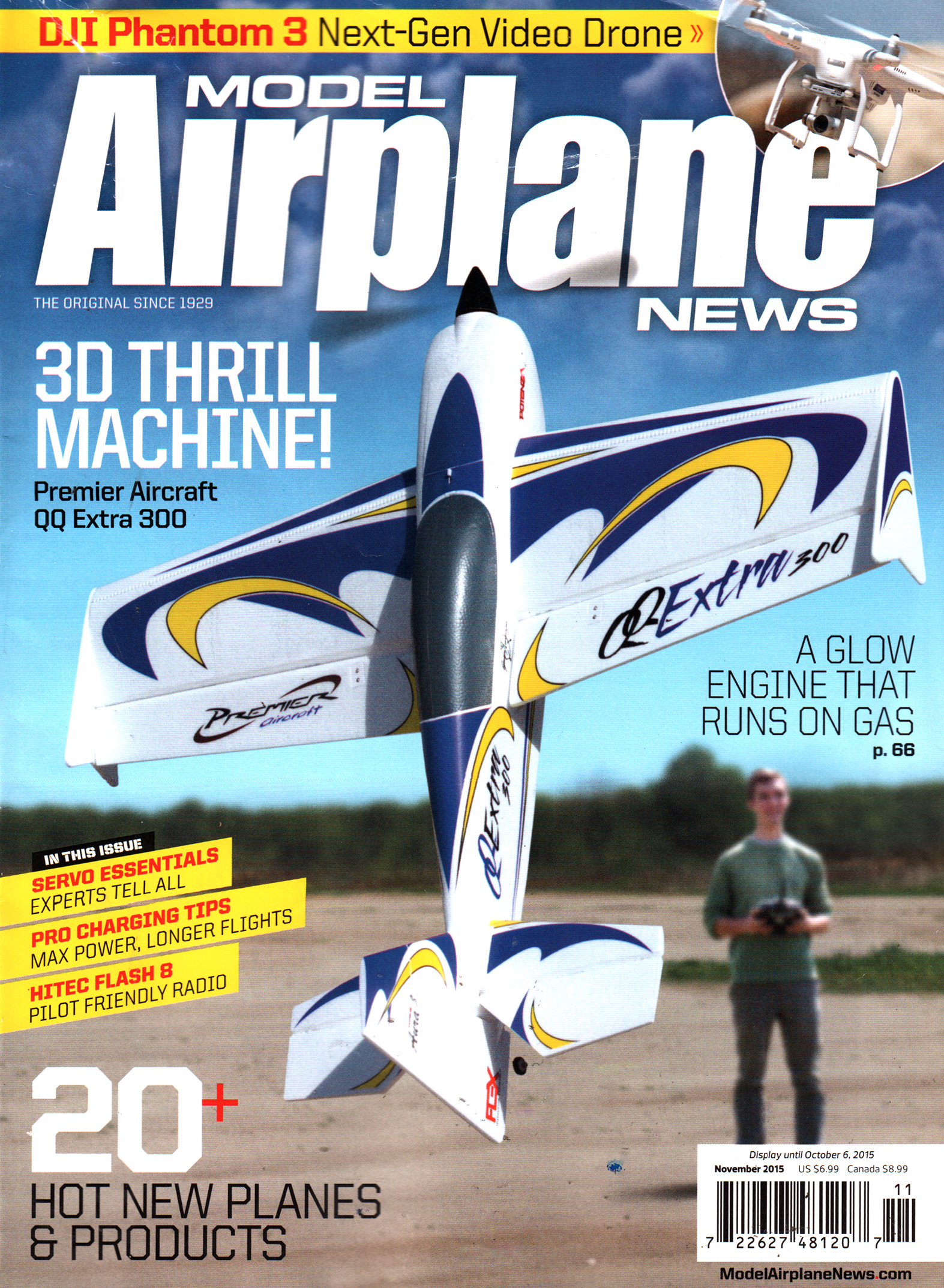 Model-Airplane-News November 01, 2015 Issue Cover