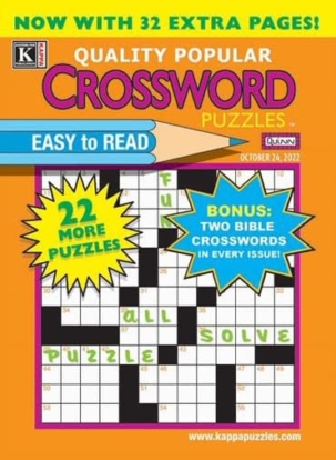 Quality Popular Crossword Puzzles Jumbo Magazine Subscription