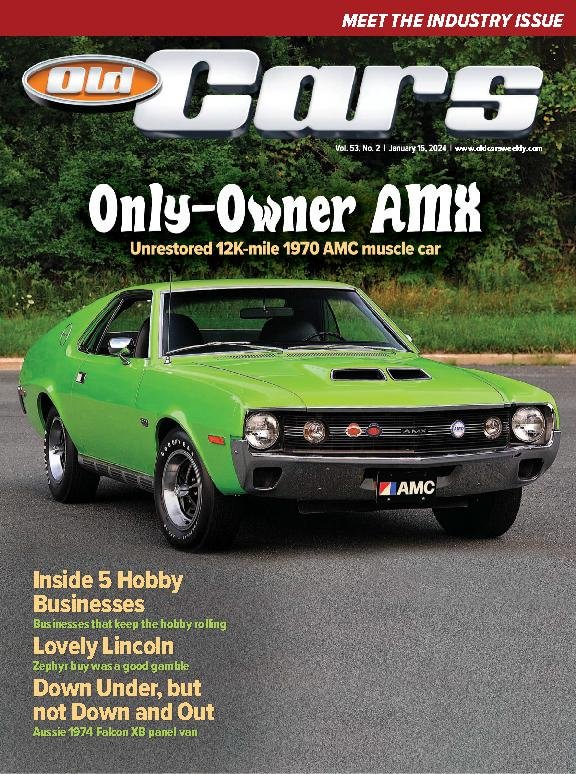 Old-Cars January 15, 2024 Issue Cover