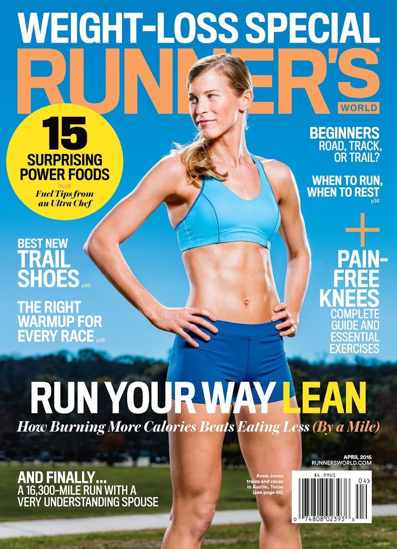 Runners-World April 01, 2015 Issue Cover