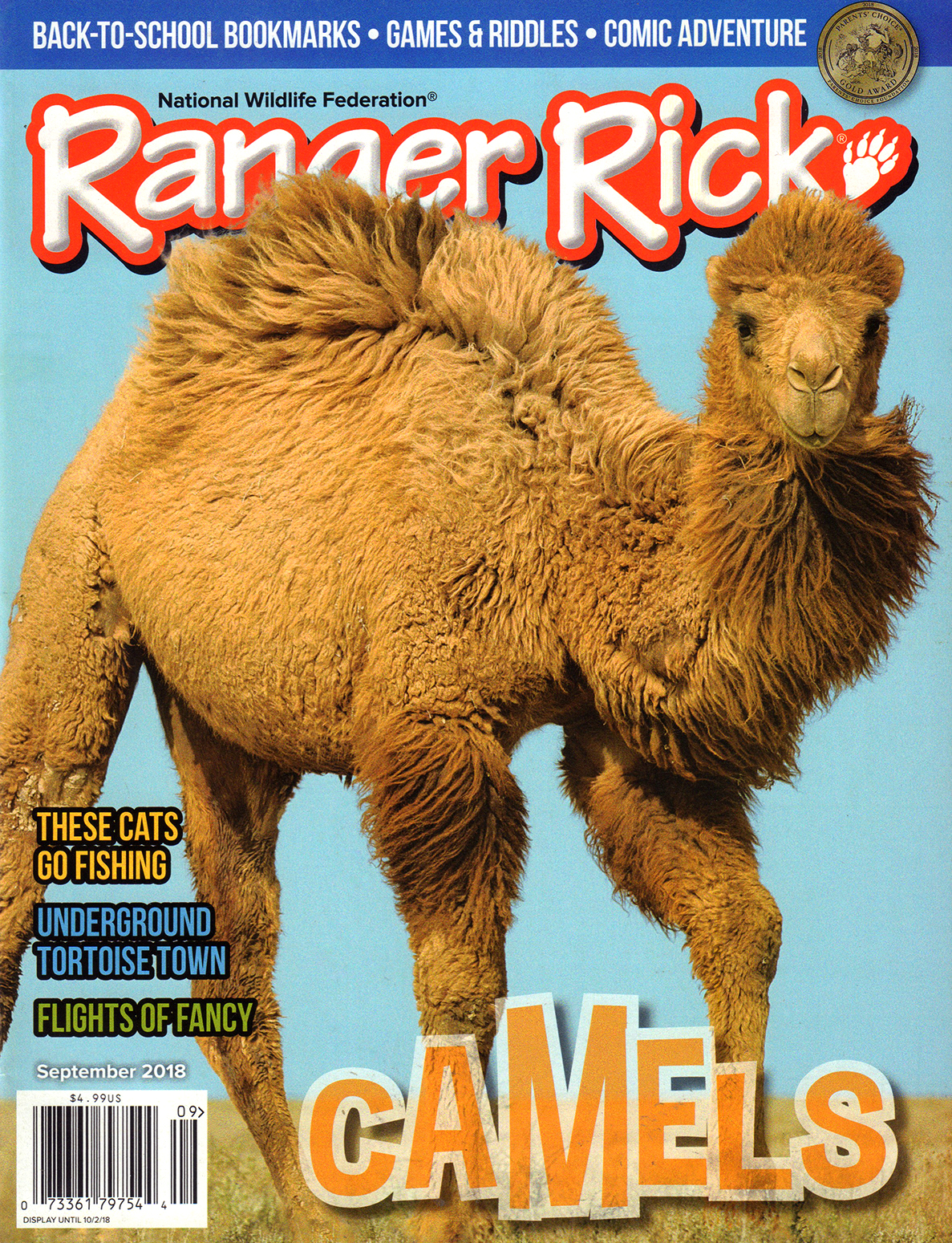Ranger-Rick September 01, 2018 Issue Cover