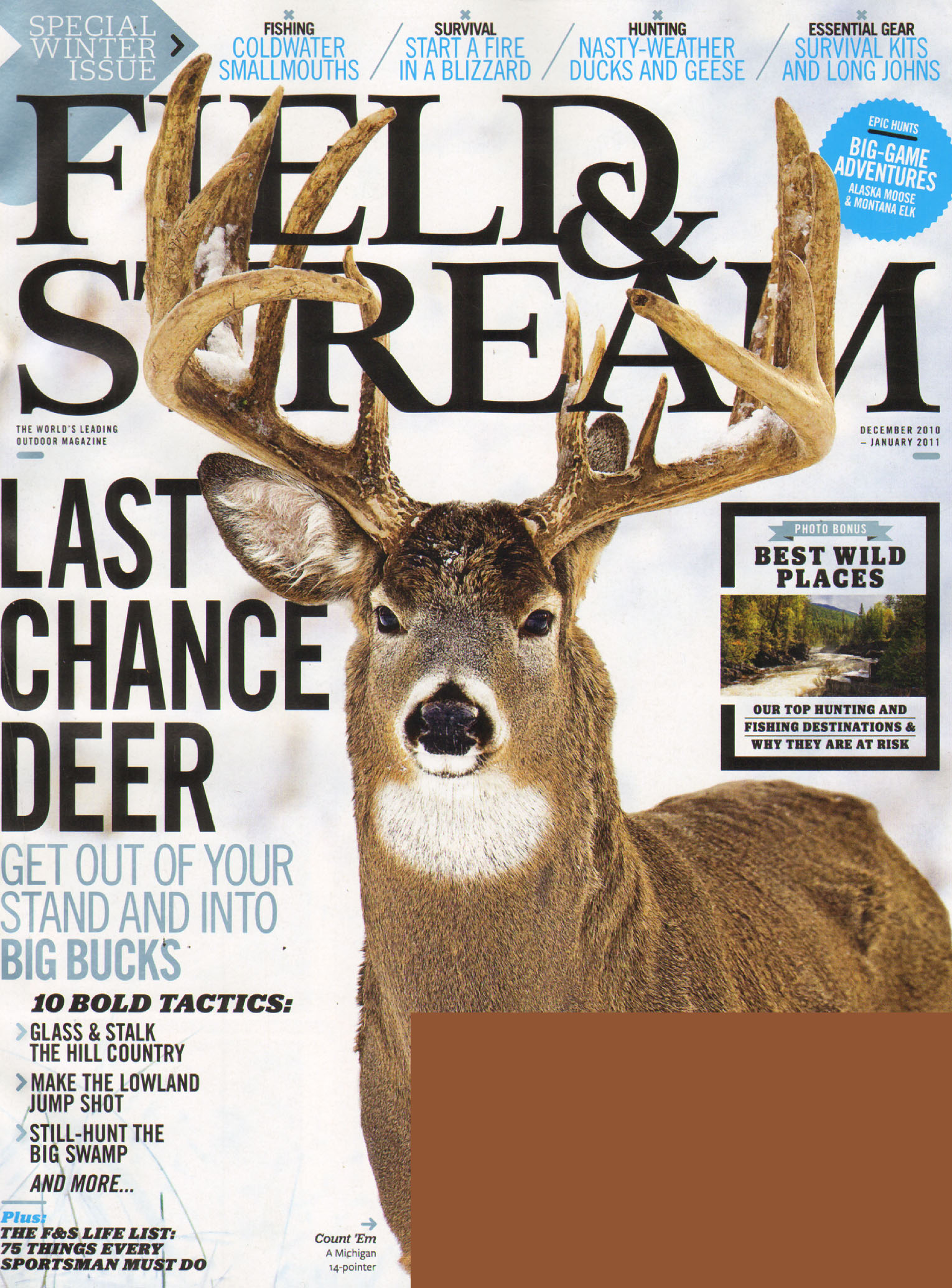 field-and-stream January 01, 2011 Issue Cover