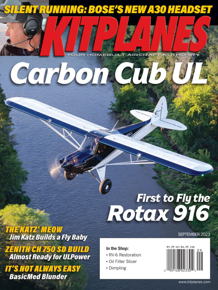 Kit-Planes September 01, 2023 Issue Cover