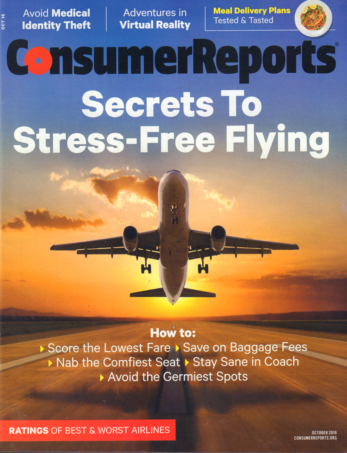 Consumer-Reports October 01, 2016 Issue Cover