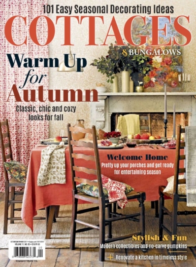Cottages & Bungalows October 01, 2017 Issue Cover