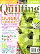 Fons-and-Porters-Love-of-Quilting July 01, 2014 Issue Cover