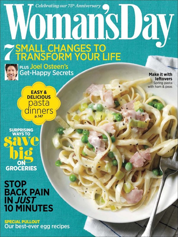 Womans-Day April 01, 2012 Issue Cover