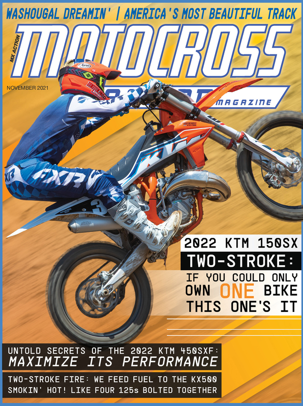 Motocross-Action November 01, 2021 Issue Cover