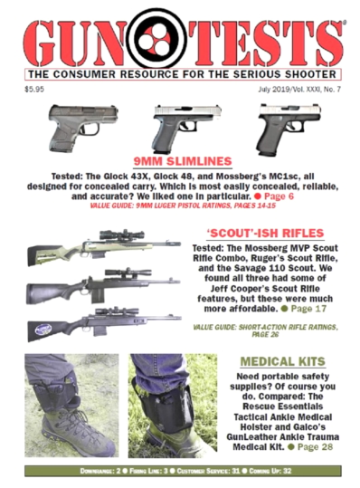 Gun Tests July 01, 2019 Issue Cover