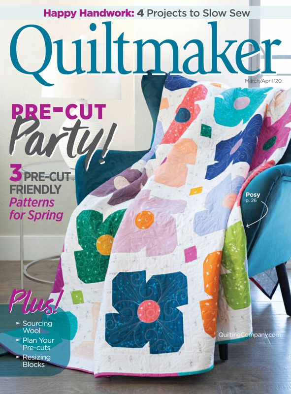 Quiltmaker March 01, 2020 Issue Cover