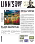 Linns-Stamp-News-Weekly September 02, 2019 Issue Cover