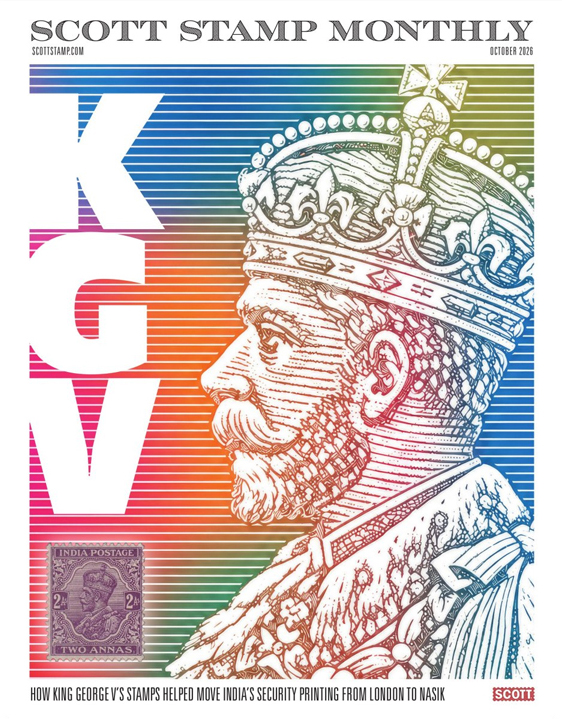 Scott-Stamp-Monthly October 01, 2026 Issue Cover