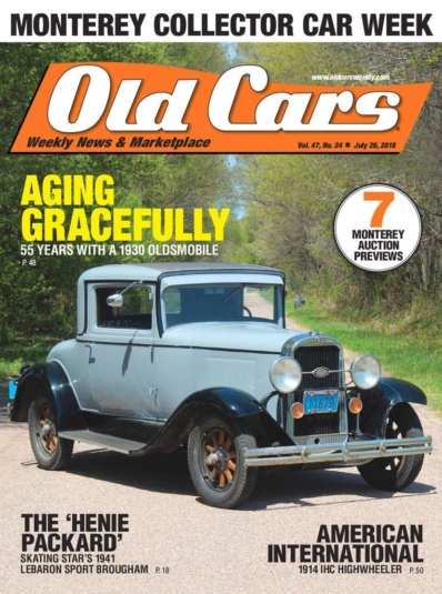 Old Cars July 26, 2018 Issue Cover