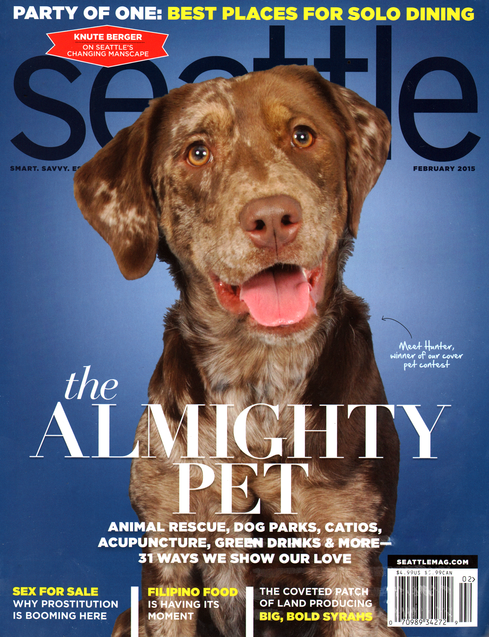 Seattle-Magazine February 01, 2015 Issue Cover