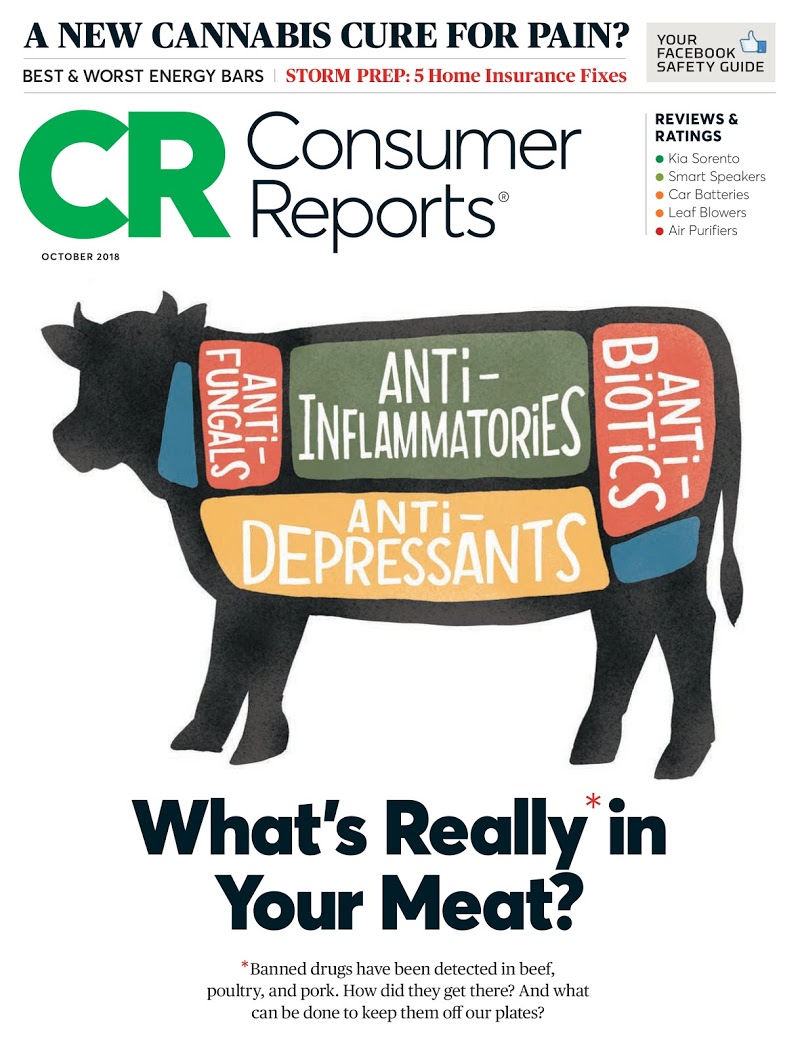 Consumer-Reports October 01, 2018 Issue Cover
