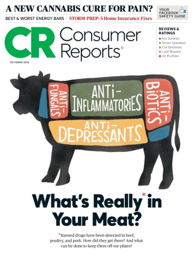 Consumer Reports October 01, 2018 Issue Cover
