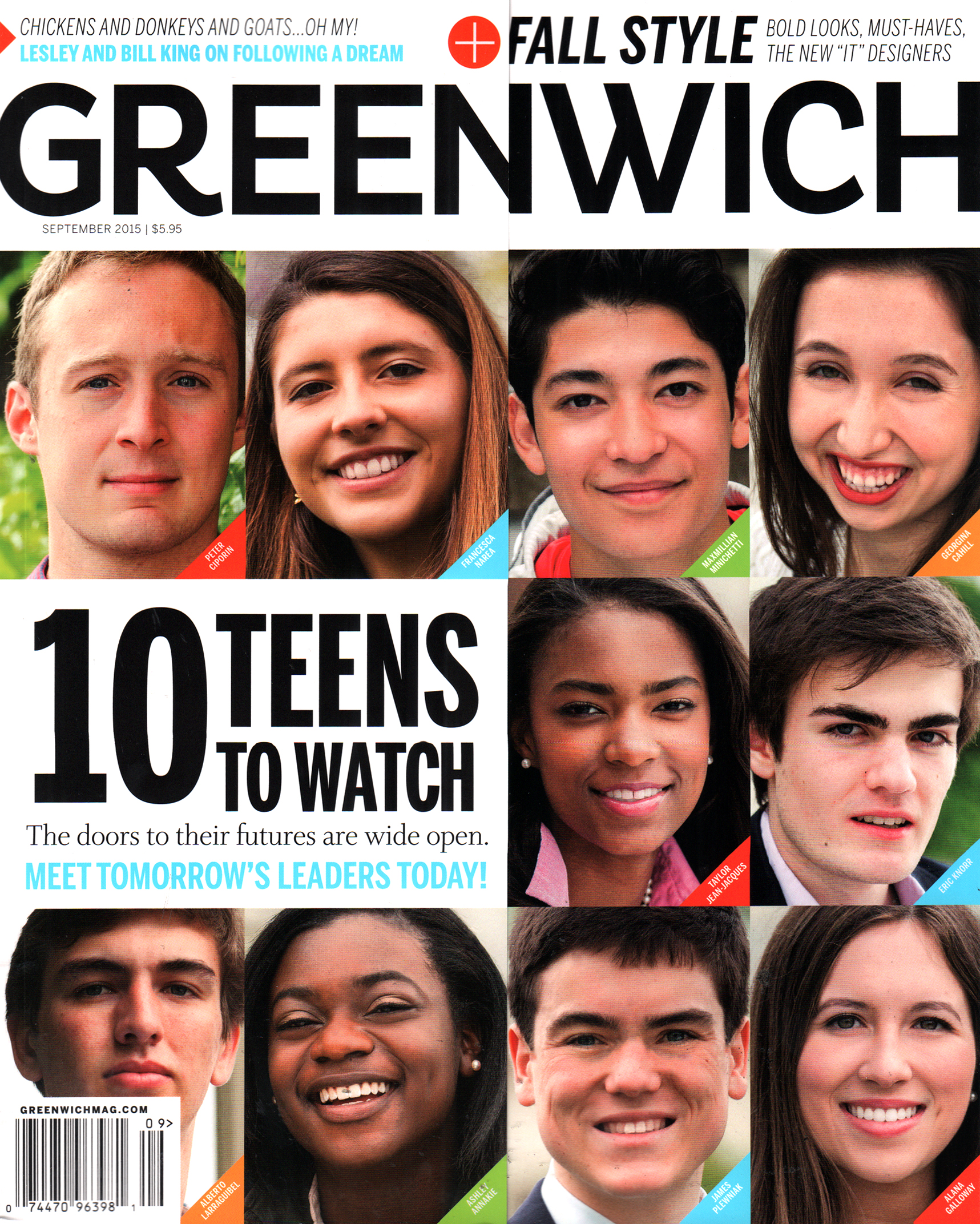 Greenwich September 01, 2015 Issue Cover