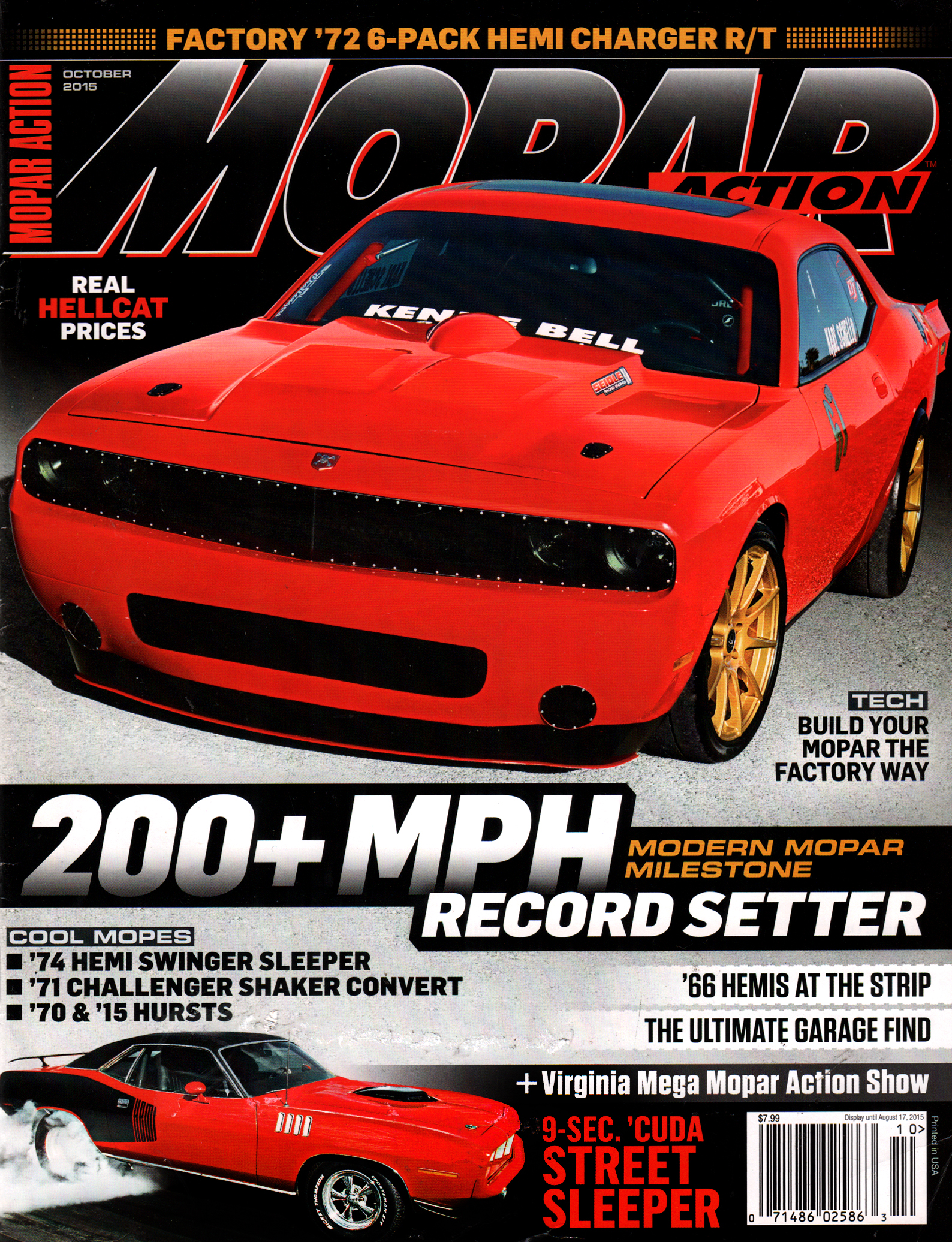 Mopar-Action October 01, 2015 Issue Cover