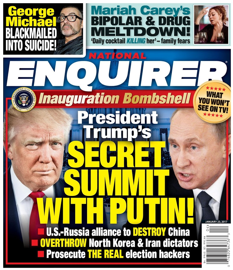 national-enquirer January 23, 2017 Issue Cover