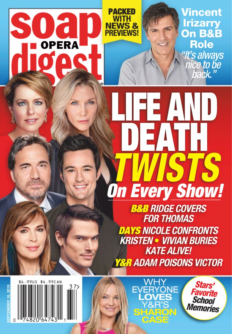 soap-opera-digest September 16, 2019 Issue Cover
