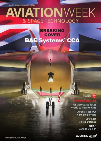 Aviation Week & Space Technology July 27, 2026 Issue Cover