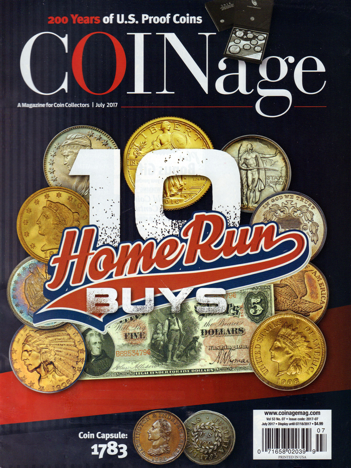 Coinage July 01, 2017 Issue Cover