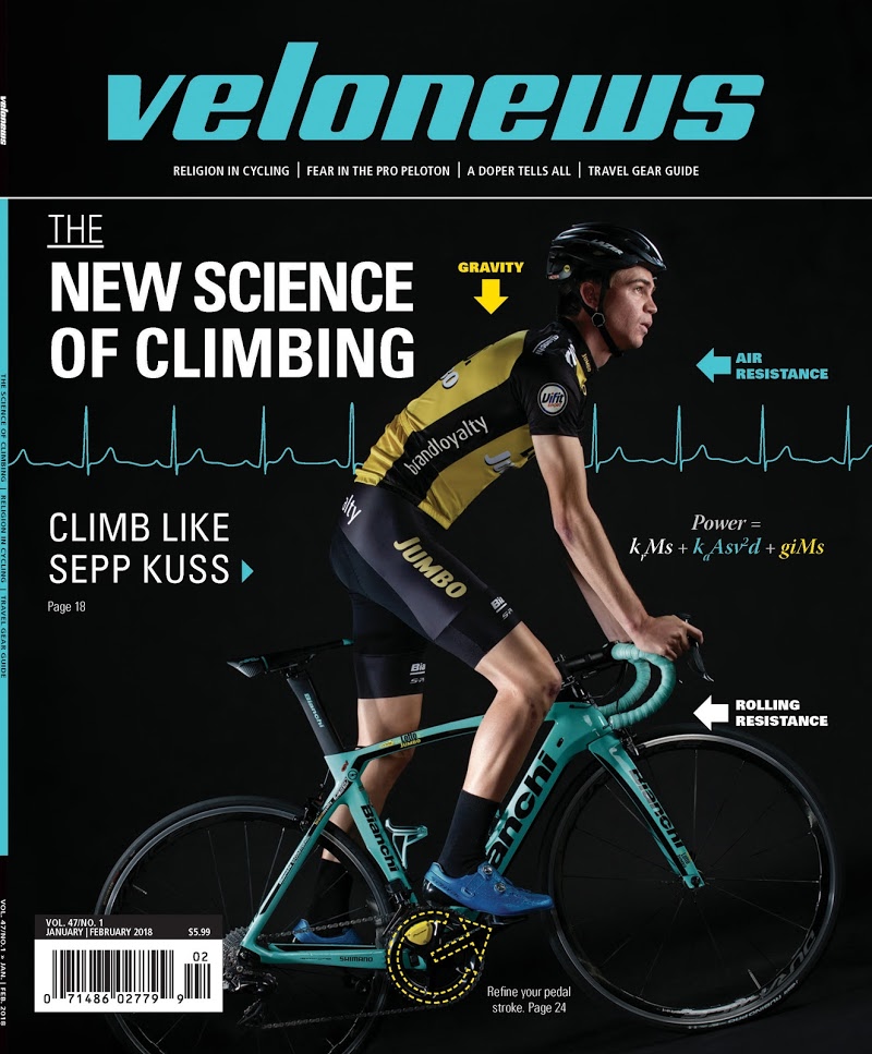VeloNews January 01, 2018 Issue Cover