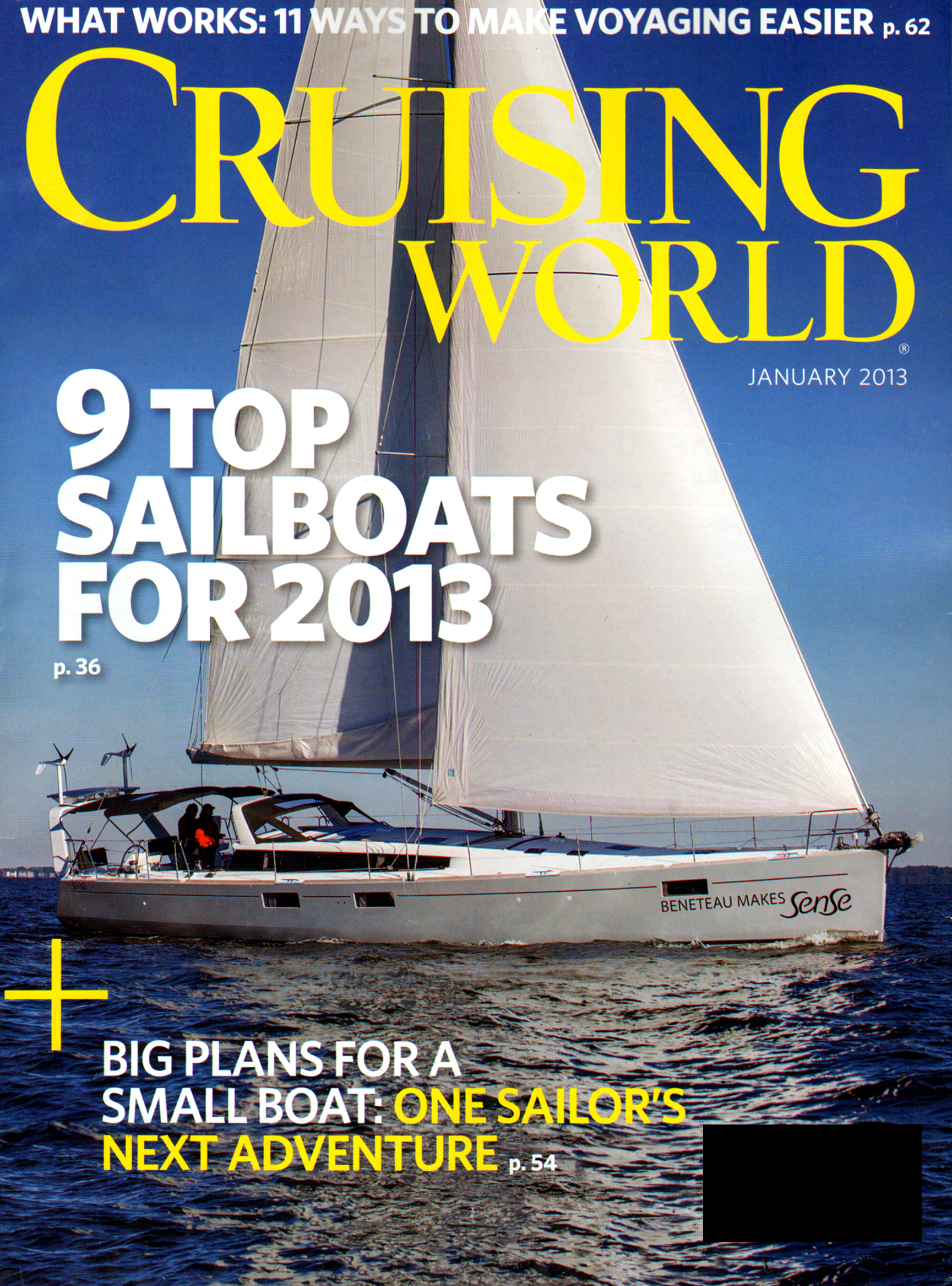 Cruising-World January 01, 2013 Issue Cover