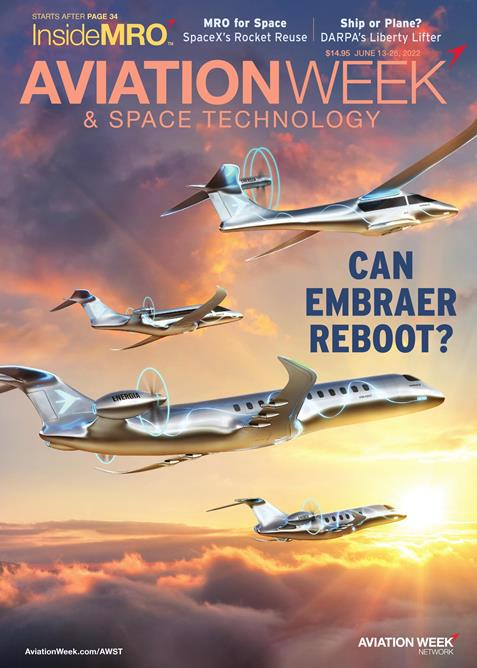 Aviation-Week-and-Space-Technology June 13, 2022 Issue Cover