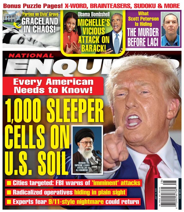 National-Enquirer July 14, 2025 Issue Cover