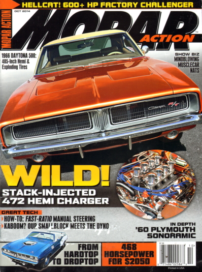 Mopar Action October 01, 2014 Issue Cover