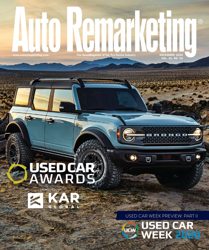 Auto-Remarketing-News December 01, 2020 Issue Cover