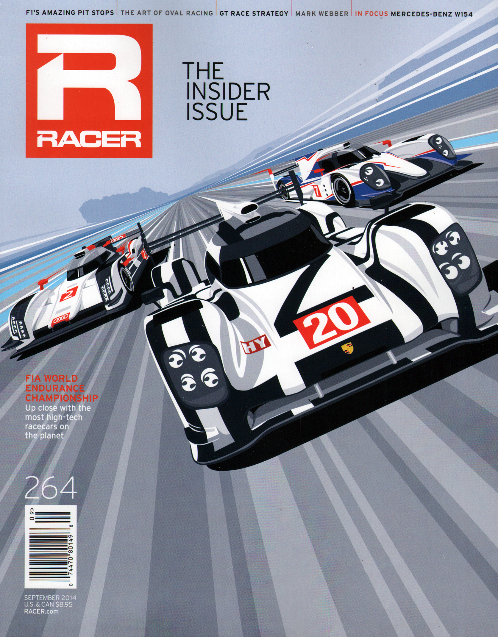 Racer September 01, 2014 Issue Cover